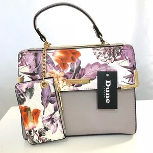 Dune London lavender floral bag!